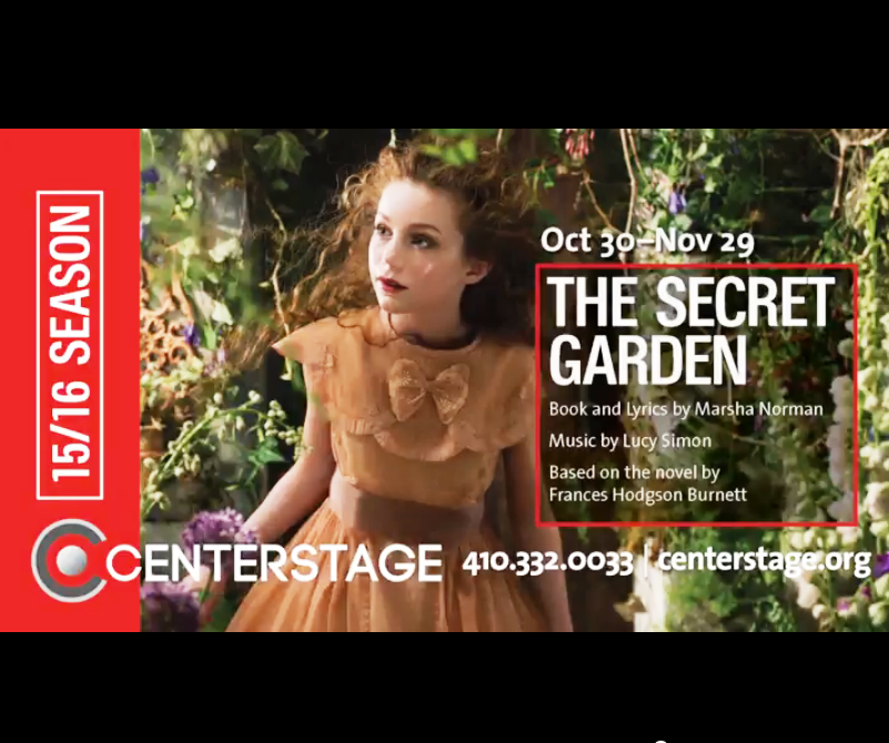 The Secret Garden Ad for WBAL